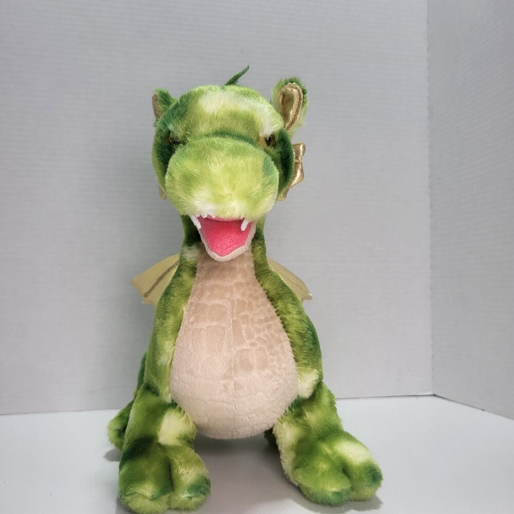 Vollenth The Green Dragon Stuffed Dinosaur Toy 18" Aurora Ferocious Dinos